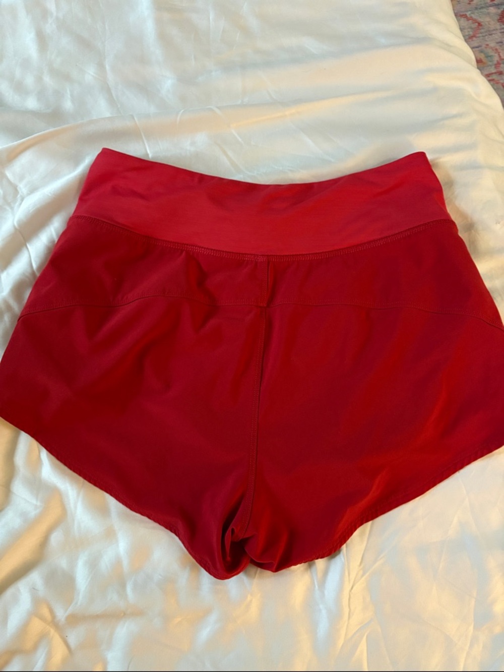 Outdoor voices OV red Hudson shorts small active running EUC - Picture 3 of 9